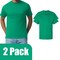 Gildan Men's Ultra Cotton Blank T-Shirt for Vinyl & HTV Projects, Kelly Crewneck Classic Fit Tee S-5XL